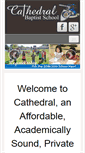Mobile Screenshot of cathedralbaptistschool.com